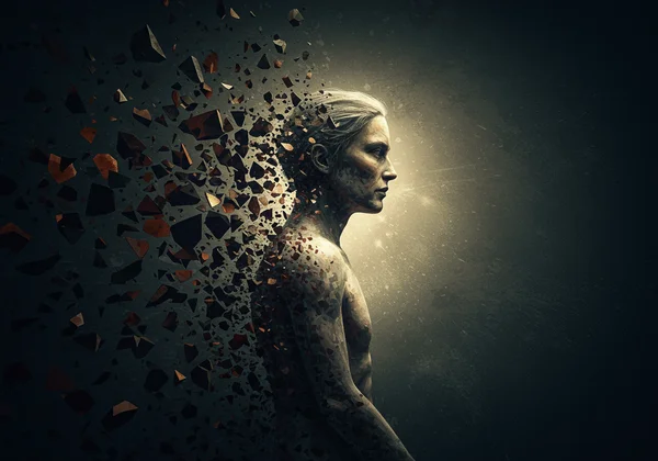 Adult finding clarity and healing from past childhood trauma