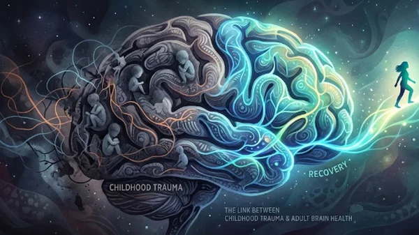 Brain affected by childhood experiences