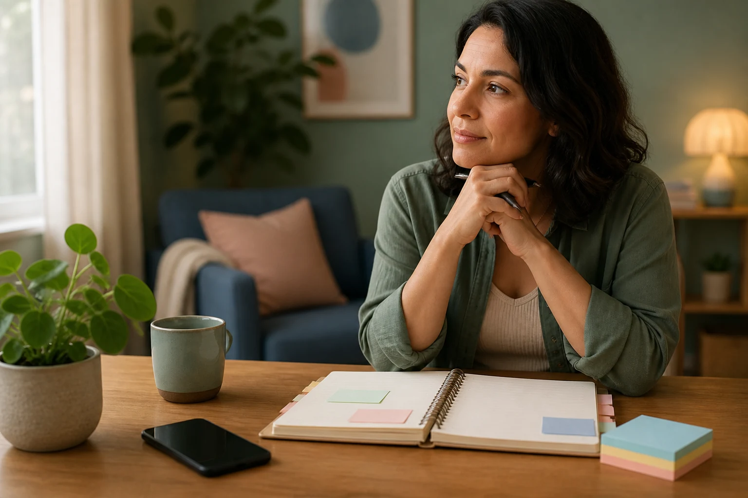 Support plan with calm next steps